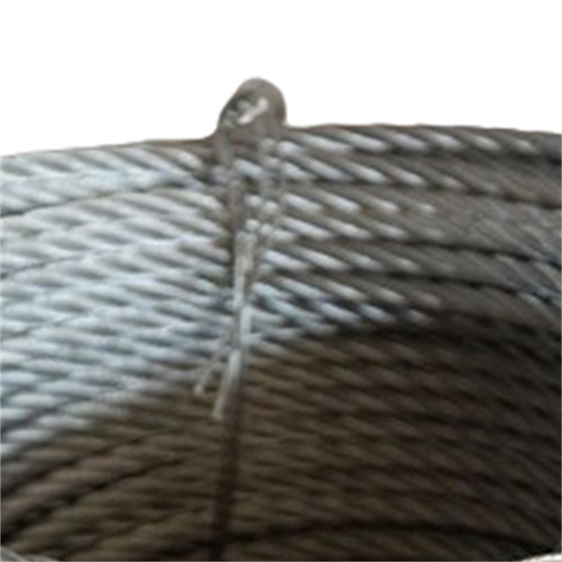 Abgehängtes Drahtseil