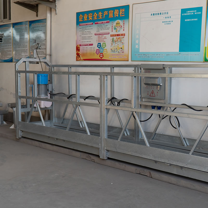 Hängende Arbeitsplattform