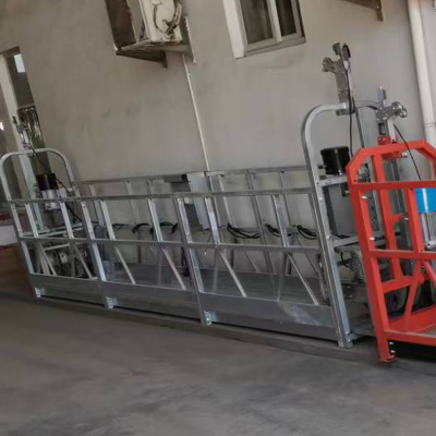 Elektrische Hängeplattform für große Höhen