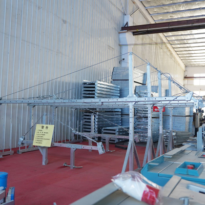 Hängeplattform für Brückenwartung